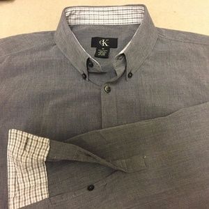 Calvin Klein button down dress shirt